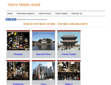 Tablet Screenshot of japan-tourist-guide.com